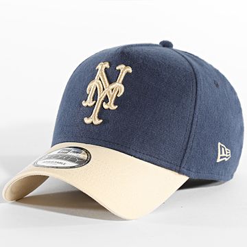 New Era - Cappello da baseball Moleskin Crown 9Forty NY 60586824 Navy Beige