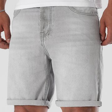 LBO - Pantaloncini Jean rilassati 0350 Grigio