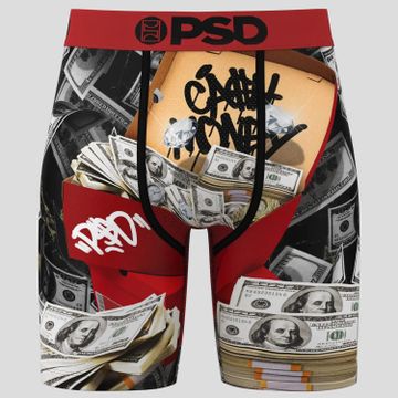 PSD - Boxer 424180045 Nero Grigio Arancione Rosso