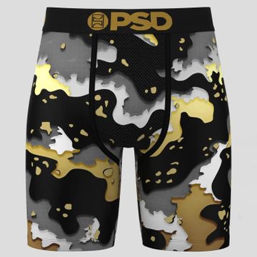 PSD - Boxer 424180077 Nero grigio Bianco Giallo