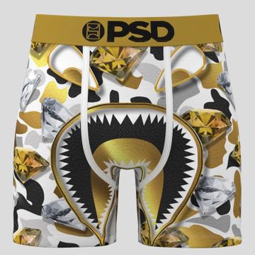 PSD - Boxer 424180155 Bianco Nero Giallo