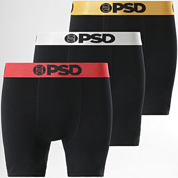 PSD - Confezione da 3 boxer 424180186 Nero