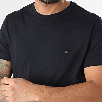 Tommy Hilfiger - Maglietta Slim Essential 0839 Navy