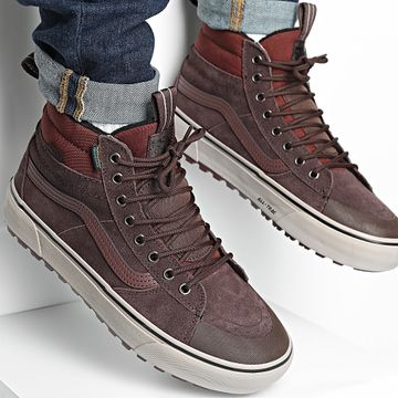 Vans - Scarpe da ginnastica Sk8-Hi Waterproof 00CVT Bitter Chocolate