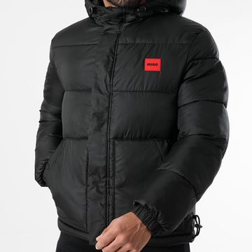 HUGO - Baro 2441 Piumino con cappuccio 50522309 Nero