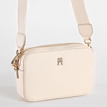 Tommy Hilfiger - Borsa da donna Soft Logo Camera 6906 Beige Oro