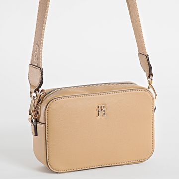 Tommy Hilfiger - Borsa da donna Soft Logo Camera 6906 Camel Doré