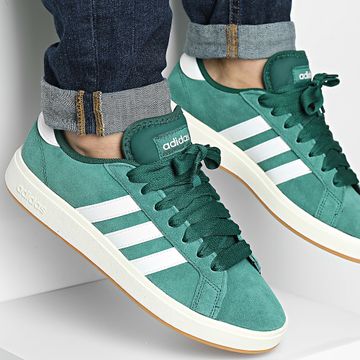 Adidas Sportswear - Baskets Grand Court Base 00s IH6187 Collegiate Green Cloud White Gum