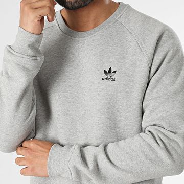 Adidas Originals - Essential IY4937 Felpa a girocollo grigio erica