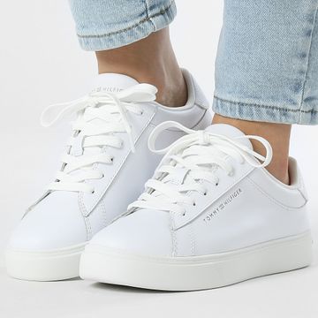 Tommy Hilfiger - Sneaker donna Essential Court 8320 Bianco