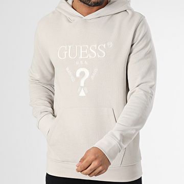 Guess - Felpa con cappuccio M5RQ36-KCN01 Beige