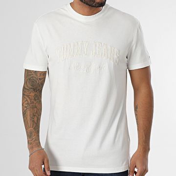 Tommy Jeans - Vintage Varsity Tee Shirt 0356 Bianco