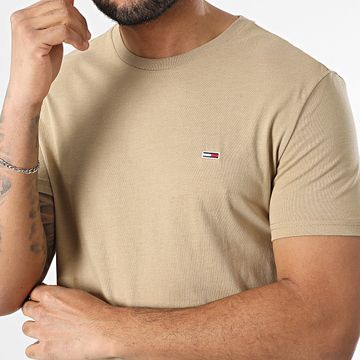 Tommy Jeans - Maglietta Slim Jaspe 2.0 0363 Beige