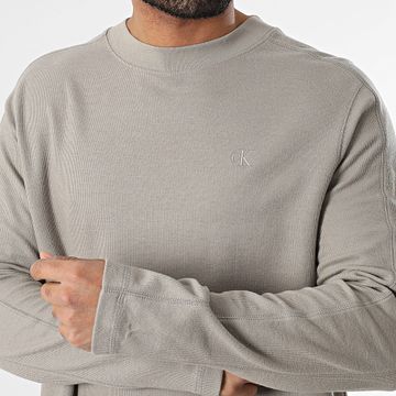 Calvin Klein - Maglietta a maniche lunghe 6751 Beige
