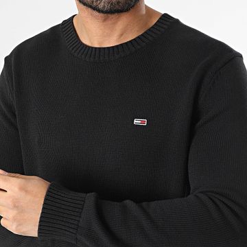 Tommy Jeans - Maglione Slim Essentials 8370 Nero