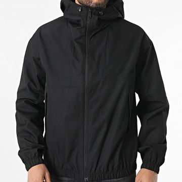Calvin Klein - 6715 Giacca nera con cappuccio e zip