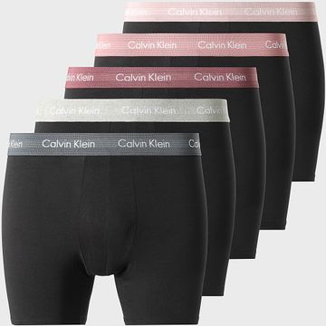Calvin Klein - Confezione da 5 boxer NB3794A nero