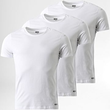 Diesel - Randal A17828-0LIAD Confezione da 3 magliette bianche