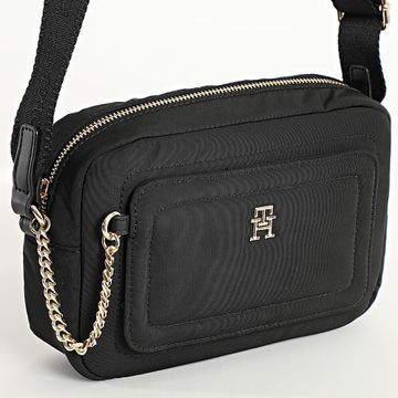 Tommy Hilfiger - Borsa da donna Spring Camera 6900 Nero Oro