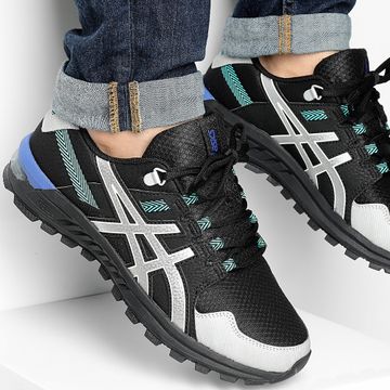 Asics - Scarpe da ginnastica Gel Citrek 1201A759 Nero Argento Puro