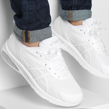 Asics - Cestini Gel Quantum Kei 1203A601 Bianco Grigio Nuvola