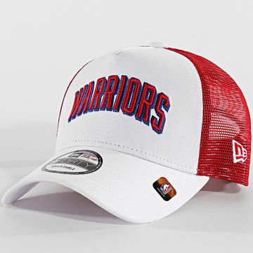 New Era - 9Forty Warriors Cappello Trucker 60648026 Bianco Rosso