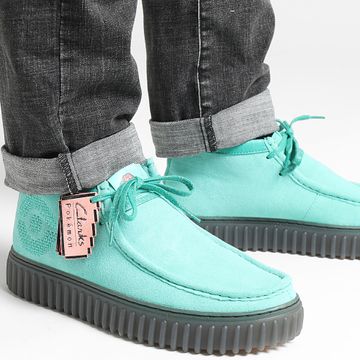 Clarks - Torhill Esplora Pokemon Florizarre Scarpe scamosciate turchesi