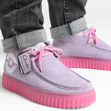 Clarks - Torhill Esplora Scarpe Pokemon Mewtwo Grigio Rosa