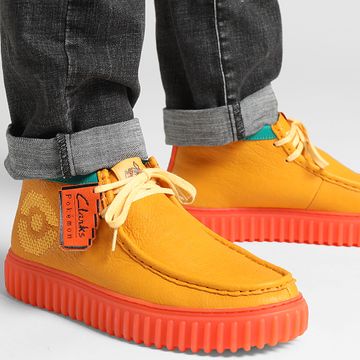 Clarks - Torhill Esplora Pokemon Dracaufeu Scarpe in pelle arancione