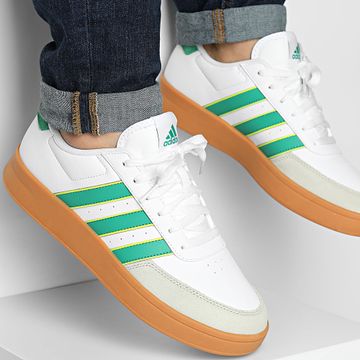Adidas Sportswear - Cestini Breaknet 2.0 JP5383 Calzature Bianco Court Green Slim Green