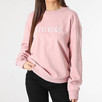 Guess - Felpa girocollo donna O5RQ03-KCO31 Rosa