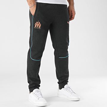 Puma - OM Casuals Pantaloni da jogging 778258 Nero Heather
