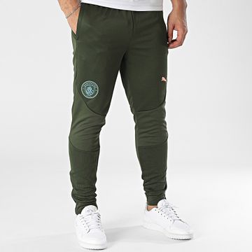 Puma - Pantaloni da allenamento del Manchester City 777555 Verde Khaki