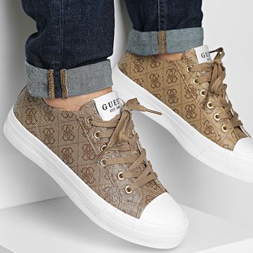 Guess - Scarpe da ginnastica FMPISLPAC12 Beige