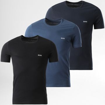 BOSS - Confezione da 3 camicie da tè nere e blu 50532468