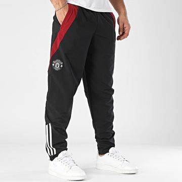 Adidas Sportswear - Pantaloni da jogging del Manchester United JE3738 Nero