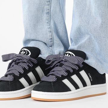 Adidas Originals - Sneakers donna Campus 00s J JP7621 Core Black Grey One Footwear White