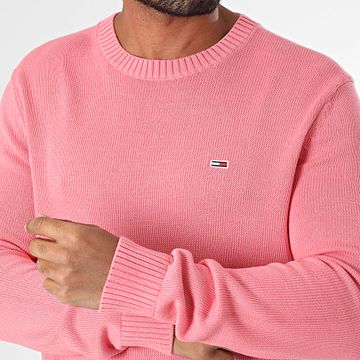 Tommy Jeans - Maglione Slim Essentials 8370 Rosa