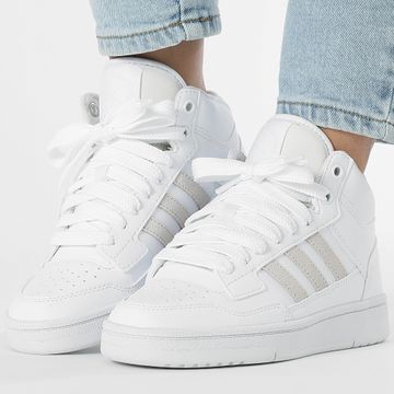 Adidas Sportswear - Sneakers donna Rapid Court Mid J JR0190 Footwear White
