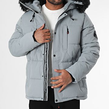 Classic Series - Parka Oshawa 2.0 grigio con cappuccio