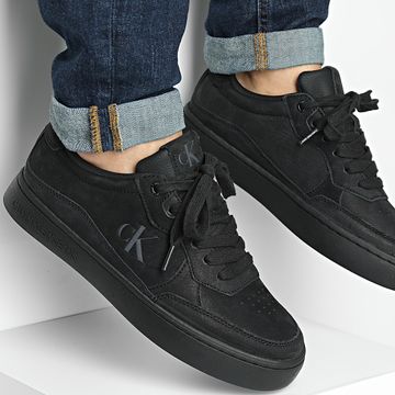 Calvin Klein - Scarpe da ginnastica classiche Cupsole Wave 1256 Triple Black