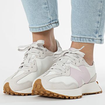 New Balance - Sneakers donna 327 WS327OR Off White Pink Beige