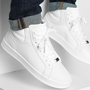 Calvin Klein - Sneakers High Top Lace Up Nb Mono 1769 Triple White Mono