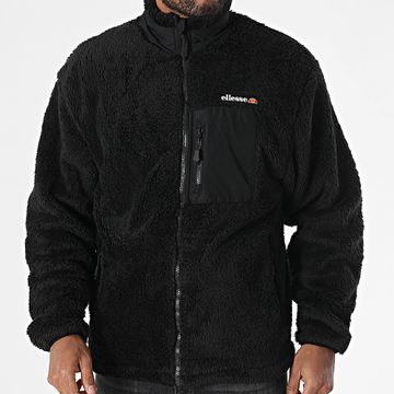 Ellesse - Cervacol Sherpa Pile Zip Jacket SHZ22305 Nero