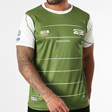 ASHE 22 - Riyad Sadio Maglia da collezione e CD gratis Khaki Verde Ecru