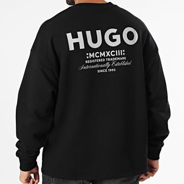 Blu Hugo - Felpa girocollo Naviu 50510732 Nero