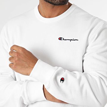 Champion - Felpa girocollo 220730 Bianco