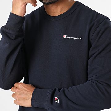 Champion - Felpa girocollo 220730 blu navy