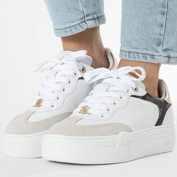 Guess - Scarpe da ginnastica da donna FLPSWOELE12 Bianco