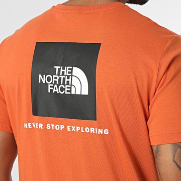 The North Face - Maglietta Box A87NP Arancione